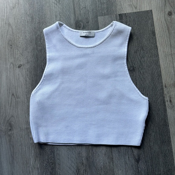 Babaton high neck crop top - Picture 1 of 3